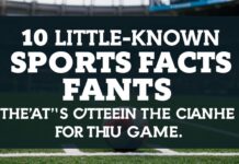 10 Little-Known Sports Facts That’ll Change How You See the Game 10 Little-Known Sports Facts That'll Change Your Perspective on the Game